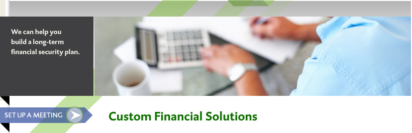 We can help you build a long-term financial security plan. - Marc Simard